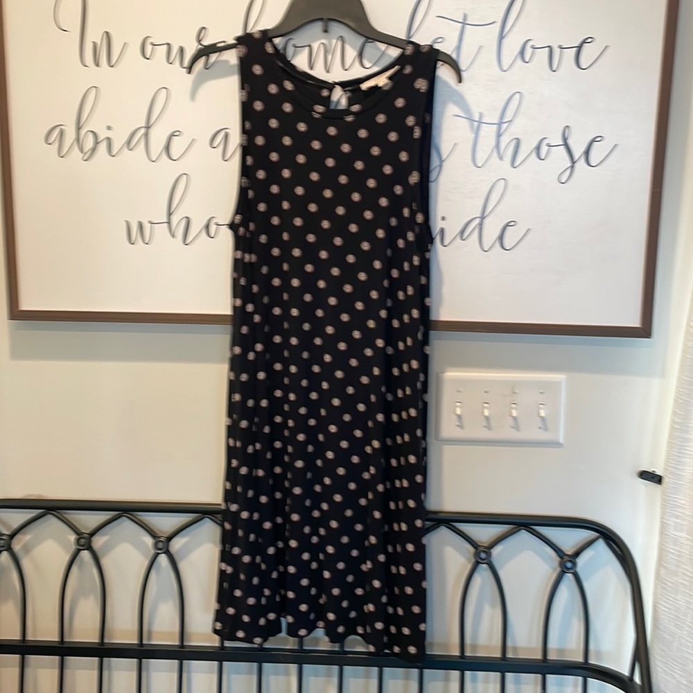 Loft black dress